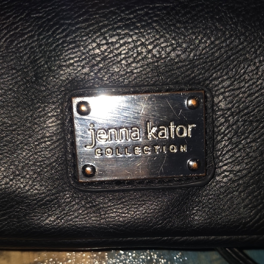 Jenna Kator  Black Leather Crossbody Bag - Picture 11 of 11